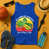 Let Them Eat Crudite Wegner's Meme Tank Top