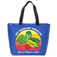 Let Them Eat Crudite Wegner's Meme Zip Tote Bag