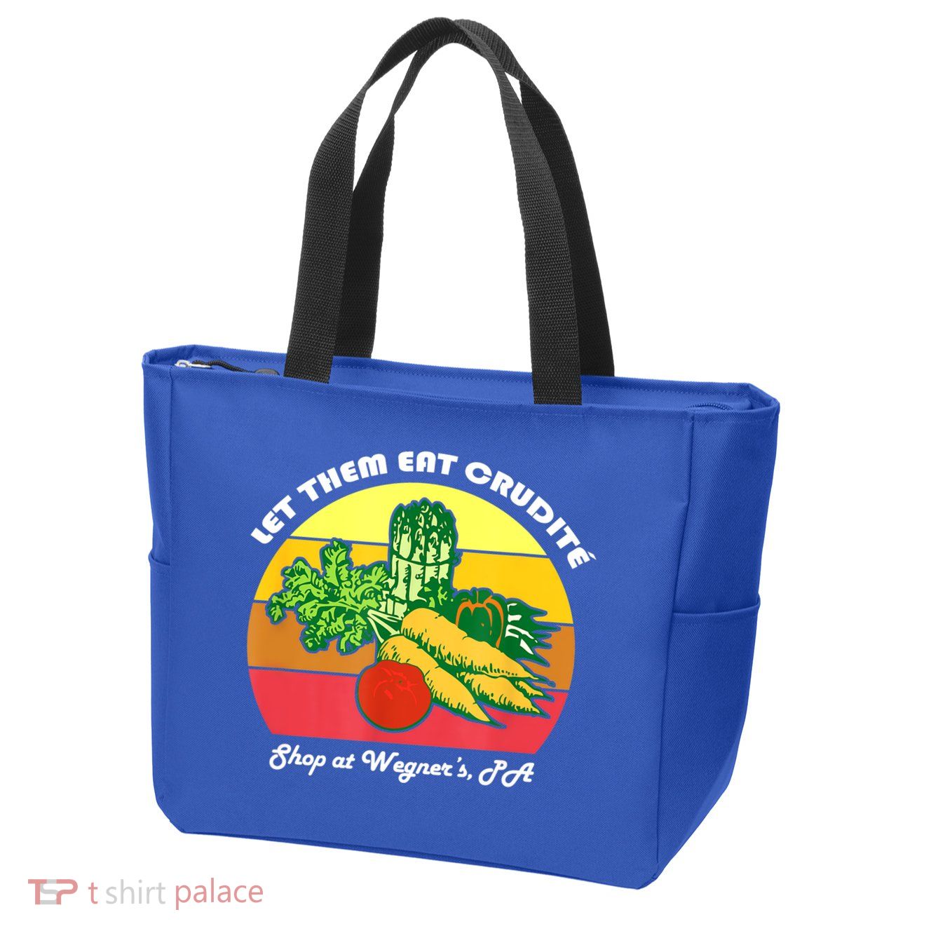 Let Them Eat Crudite Wegner's Meme Zip Tote Bag
