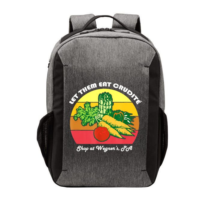 Let Them Eat Crudite Wegner's Meme Vector Backpack