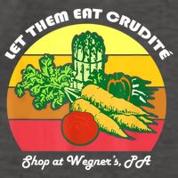 Let Them Eat Crudite Wegner's Meme Vector Backpack