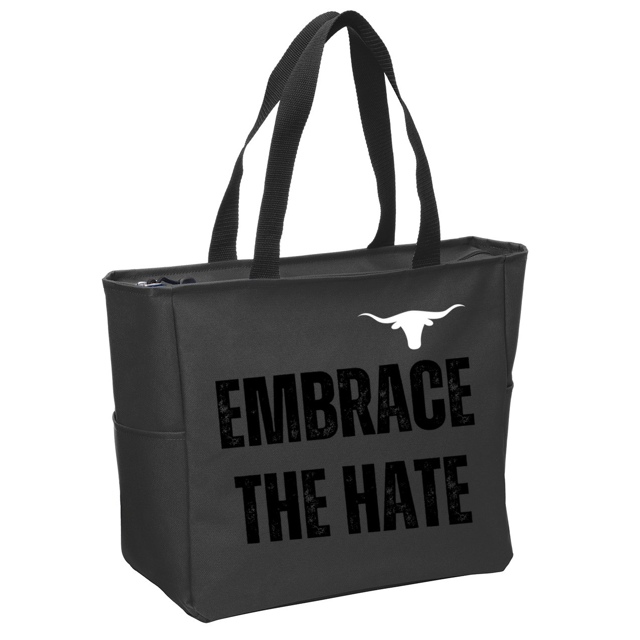 Limited Texas Embrace The Hate Zip Tote Bag