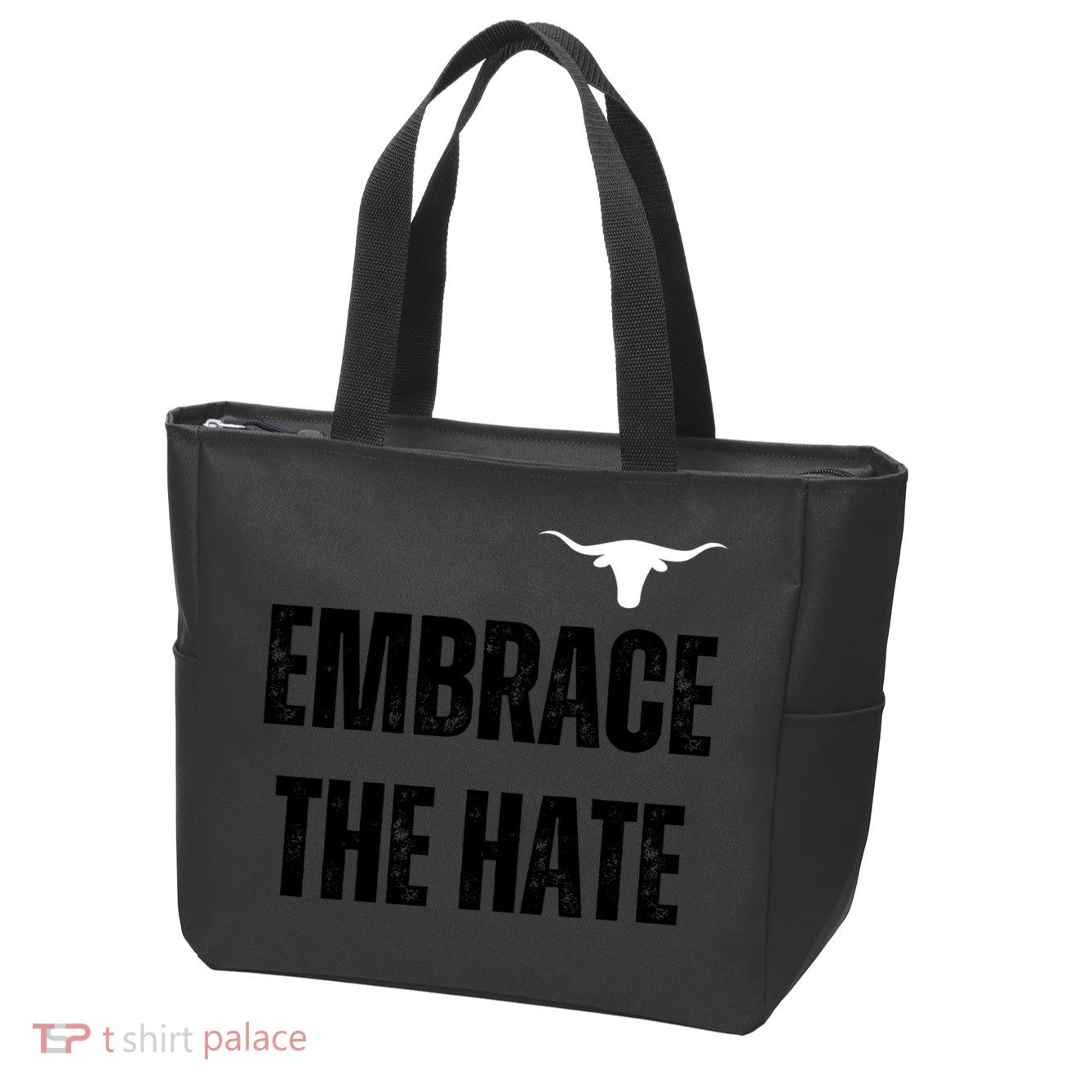 Limited Texas Embrace The Hate Zip Tote Bag
