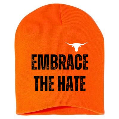 Limited Texas Embrace The Hate Short Acrylic Beanie