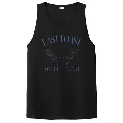 Last Toast Est 2024 On The Coast Retro Style 70s PosiCharge Competitor Tank