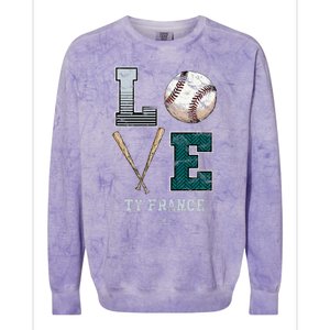 Love Ty France Ty France Seattle Colorblast Crewneck Sweatshirt