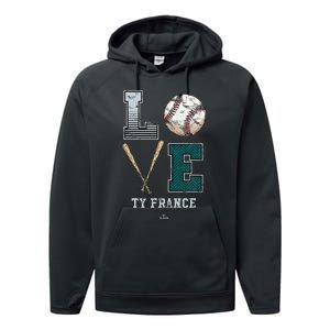 Love Ty France Ty France Seattle Performance Fleece Hoodie