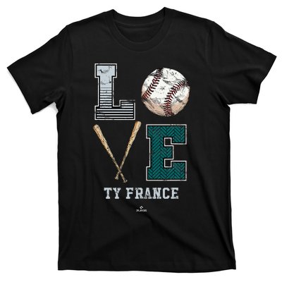 Love Ty France Ty France Seattle T-Shirt