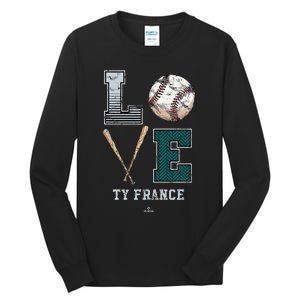 Love Ty France Ty France Seattle Tall Long Sleeve T-Shirt