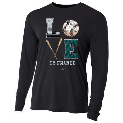 Love Ty France Ty France Seattle Cooling Performance Long Sleeve Crew