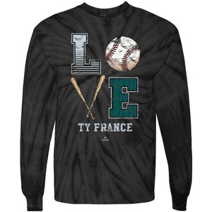 Love Ty France Ty France Seattle Tie-Dye Long Sleeve Shirt