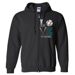 Love Ty France Ty France Seattle Full Zip Hoodie