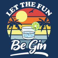 Let The Fun Be Gin Funny Drinking Alcohol Lover Pun Infant Baby Jersey Bodysuit