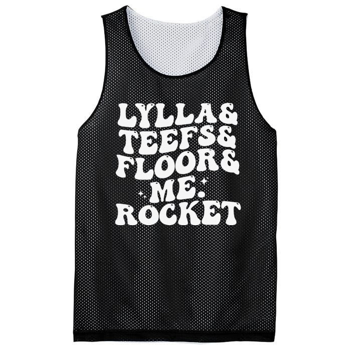 Lylla Teefs Floor and Me. Rocket Mesh Reversible Basketball Jersey Tank