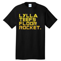 Lylla Teefs Floor & Rocket. Vol 3 Retro Galaxy Style Tall T-Shirt