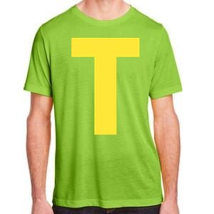 Letter T Funny Matching Halloween Costume Adult ChromaSoft Performance T-Shirt