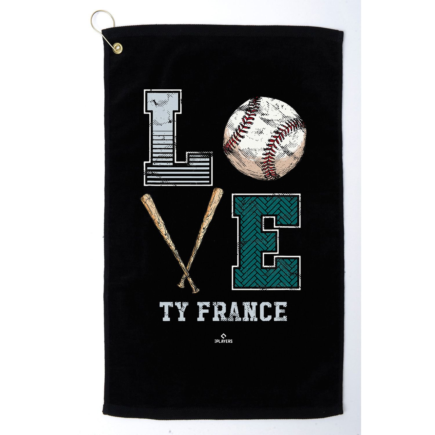 Love Ty France Ty France Seattle Golf Towel