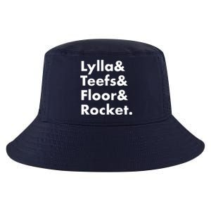 Lylla Teefs Floor & Rocket. Cool Comfort Performance Bucket Hat