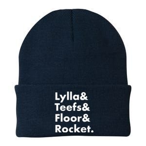 Lylla Teefs Floor & Rocket. Knit Cap Winter Beanie