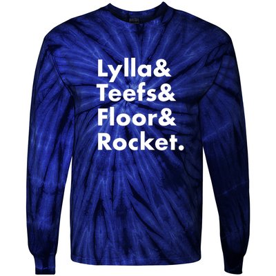 Lylla Teefs Floor & Rocket. Tie-Dye Long Sleeve Shirt