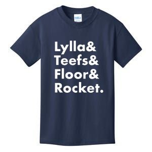 Lylla Teefs Floor & Rocket. Kids T-Shirt