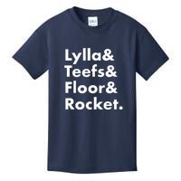 Lylla Teefs Floor & Rocket. Kids T-Shirt