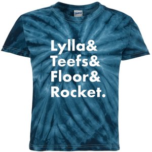 Lylla Teefs Floor & Rocket. Kids Tie-Dye T-Shirt