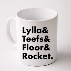 Lylla Teefs Floor & Rocket. Coffee Mug