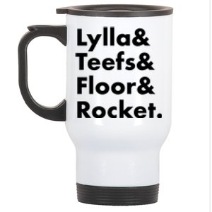 Lylla Teefs Floor & Rocket. Stainless Steel Travel Mug