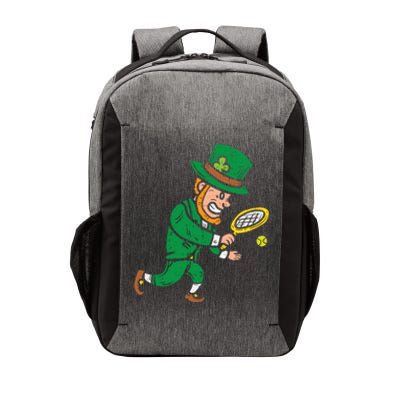 Leprechaun Tennis Funny St Patricks Day Sports Gift Vector Backpack