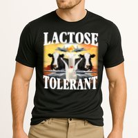 Lactose Tolerant Funny Cow Cooling Performance Crew T-Shirt