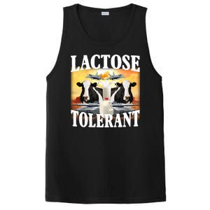 Lactose Tolerant Funny Cow PosiCharge Competitor Tank