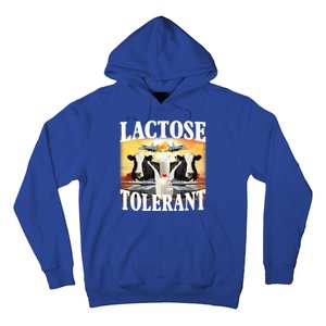 Lactose Tolerant Funny Cow Hoodie