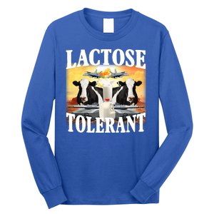 Lactose Tolerant Funny Cow Long Sleeve Shirt