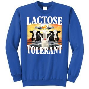 Lactose Tolerant Funny Cow Sweatshirt