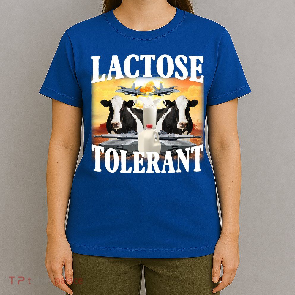 Lactose Tolerant Funny Cow T-Shirt