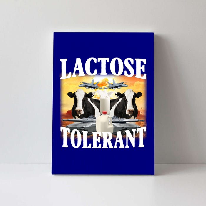 Lactose Tolerant Funny Cow Canvas