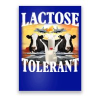 Lactose Tolerant Funny Cow Poster