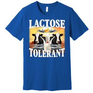 Lactose Tolerant Funny Cow Premium T-Shirt