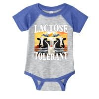 Lactose Tolerant Funny Cow Infant Baby Jersey Bodysuit