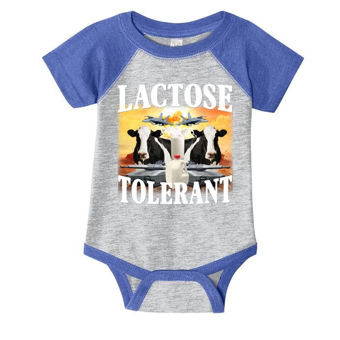 Lactose Tolerant Funny Cow Infant Baby Jersey Bodysuit