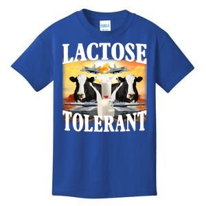 Lactose Tolerant Funny Cow Kids T-Shirt