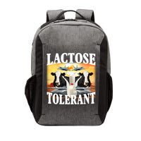 Lactose Tolerant Funny Cow Vector Backpack