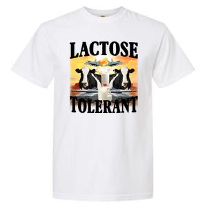 Lactose Tolerant Funny Cow Garment-Dyed Heavyweight T-Shirt