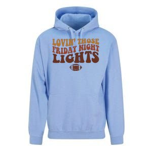 Lovin Those Friday Night Lights Football Unisex Surf Hoodie