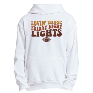 Lovin Those Friday Night Lights Football Urban Pullover Hoodie