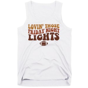 Lovin Those Friday Night Lights Football Tank Top