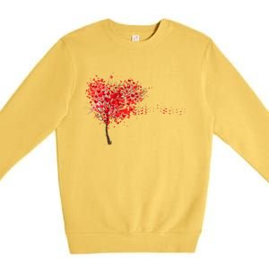 LOVE Tree For VALENTINES DAY Premium Crewneck Sweatshirt