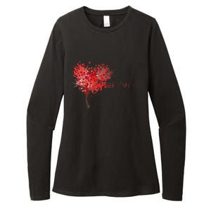 LOVE Tree For VALENTINES DAY Womens CVC Long Sleeve Shirt