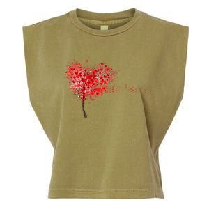 LOVE Tree For VALENTINES DAY Garment-Dyed Women's Muscle Tee